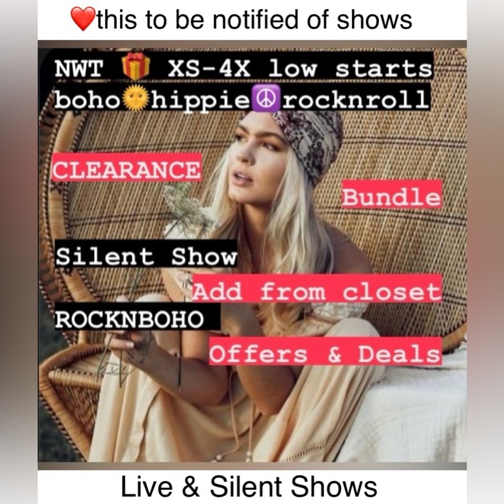 NWT☮️Size S-4X☮️Clearance Sale